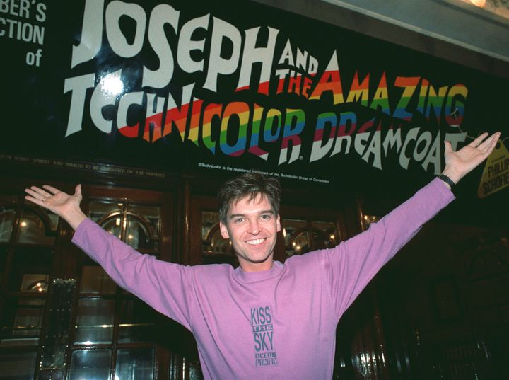 <strong>Phillip played Joseph in a West End production 'Joseph And The Amazing Technicolor Dreamcoat'</strong>