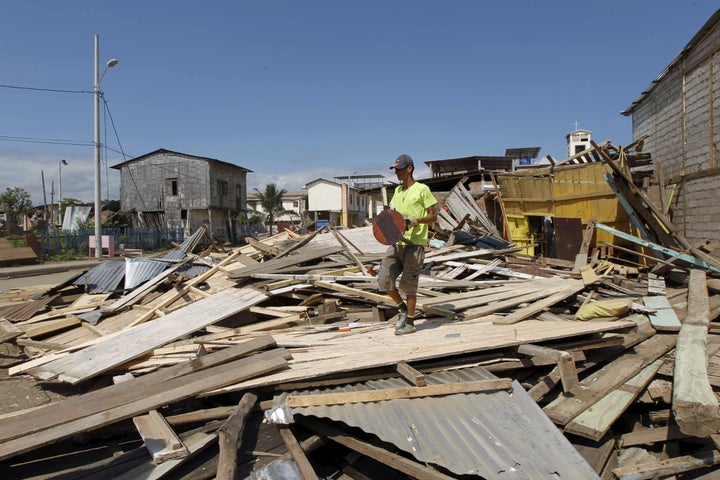 Survivors in isolated villages and towns struggled without water, power or transport.