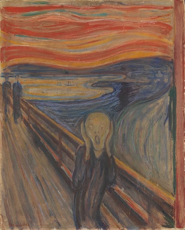 Edvard Munch, "The Scream," 1893