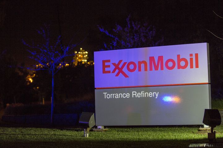 Exxon Mobil's refinery in Torrance, California.