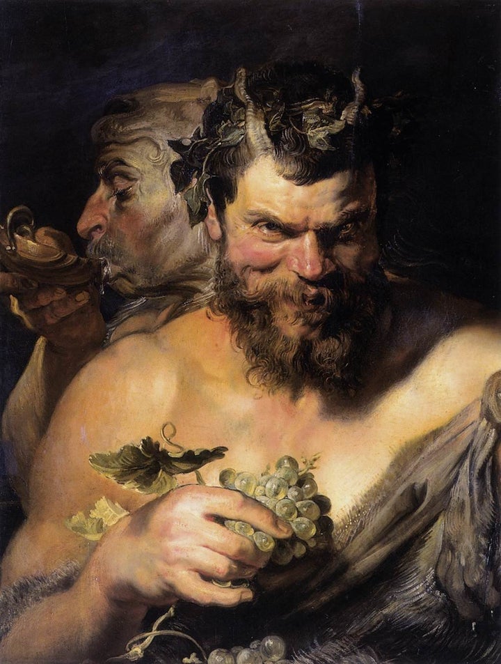 Peter Paul Rubens, "Two Satyrs," between 1618 and 1619