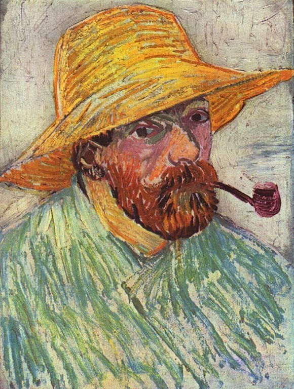 Vincent van Gogh, "Self-Portrait," 1888