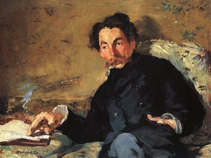 Edouard Manet, "Portrait of Stephane Mallarme," 1876