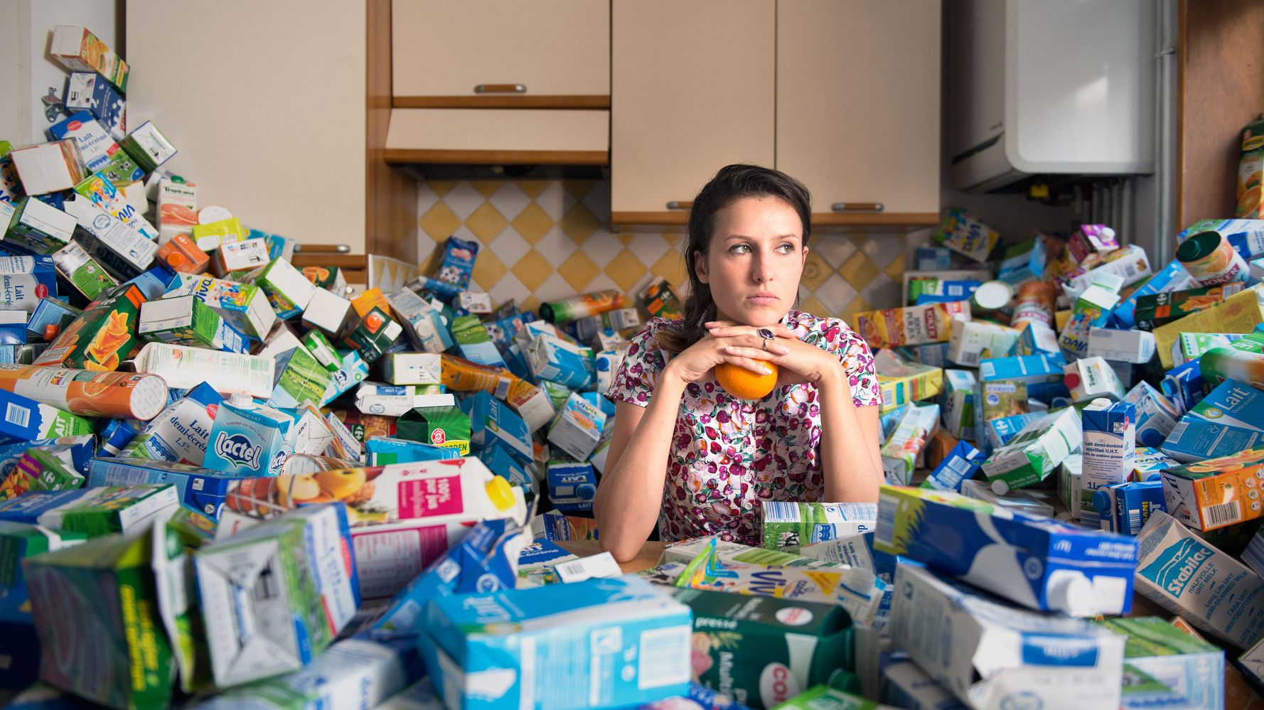 A Photographer Collected Four Years Worth Of Trash To Show Just How Wasteful Humans Can Be