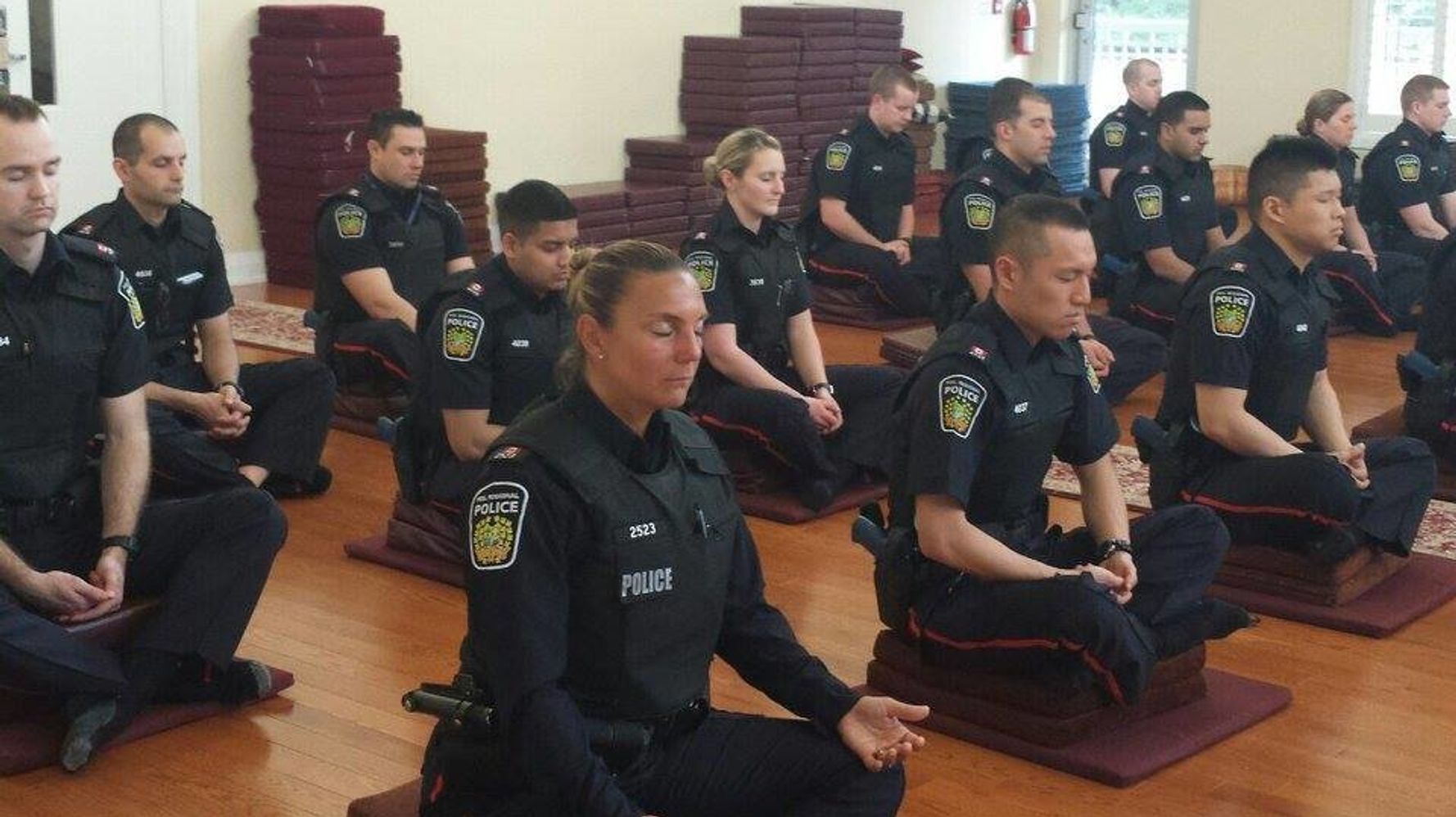 Canadian Police Officer Tries Period Pain Simulator And Gives Up