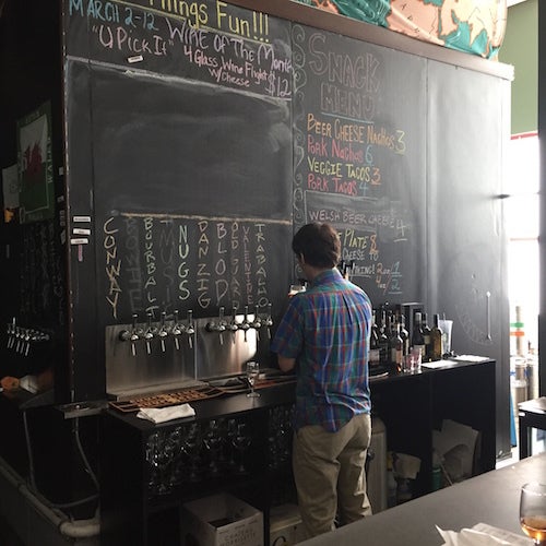 Barrel Chest beer and wine in Roanoke, Virginia offers a large variety of craft beer and wine in four-, eight- and 16-ounce pours.