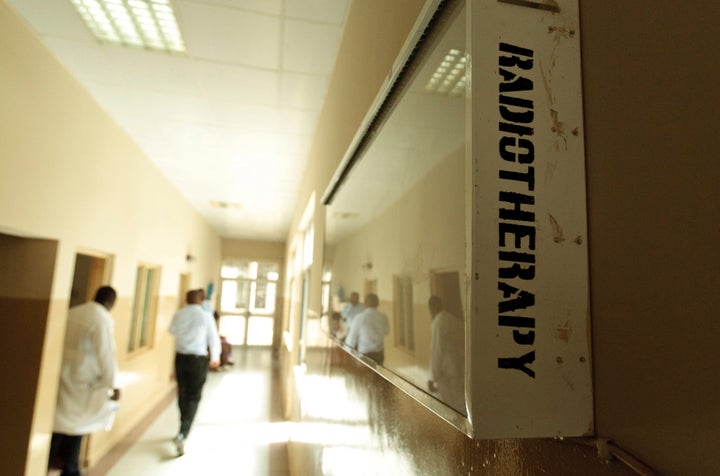 The Aga Khan University Hospital in Kenya offered free cancer treatment to 400 patients after the only radiotherapy mach
