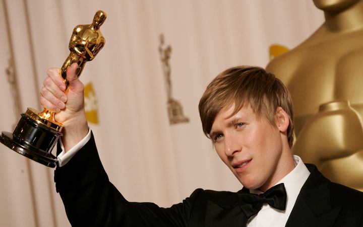 Dustin Lance Black won an Oscar for his screenplay for the film 'Milk', about the activist and politician Harvey Milk, whose story he says "saved his life"