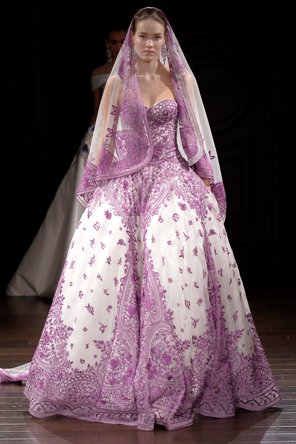 16 Colorful Wedding Dresses That Practically Scream Spring | HuffPost Life