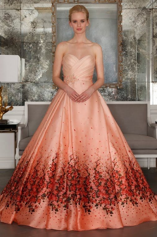 16 Colorful Wedding Dresses That Practically Scream Spring 16 Colorful Wedding Dresses That Practically Scream Spring