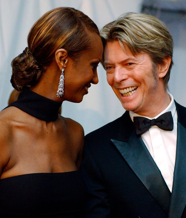 David and Iman were married for 24 years before his death in January