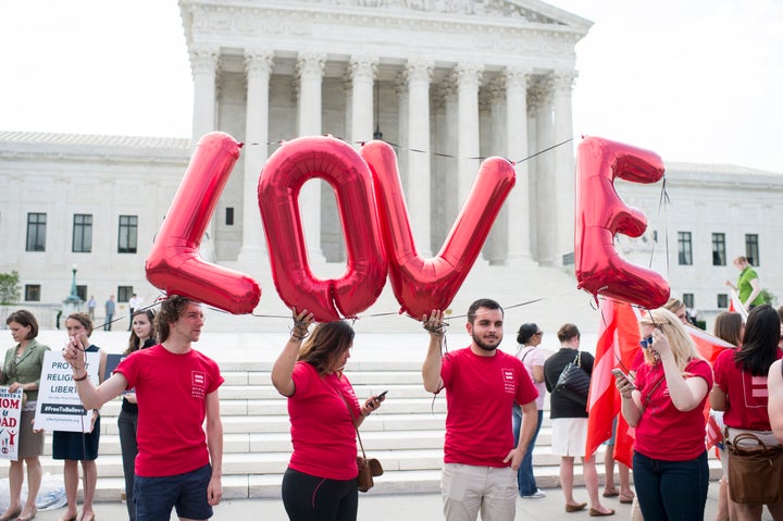 Equal marriage advocates campaign for LGBT rights