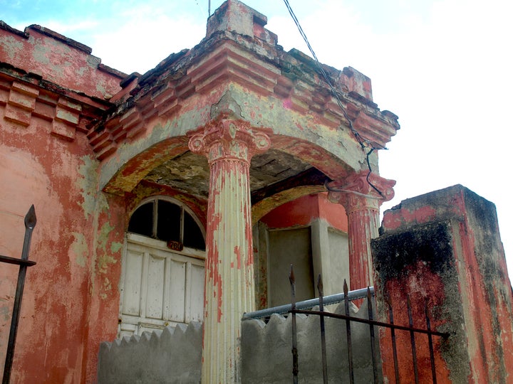 A building in Guantanamo, Cuba, 2014.