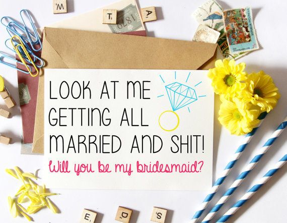 This post lists sixteen creative ways to ask "Will you be my bridesmaid?"