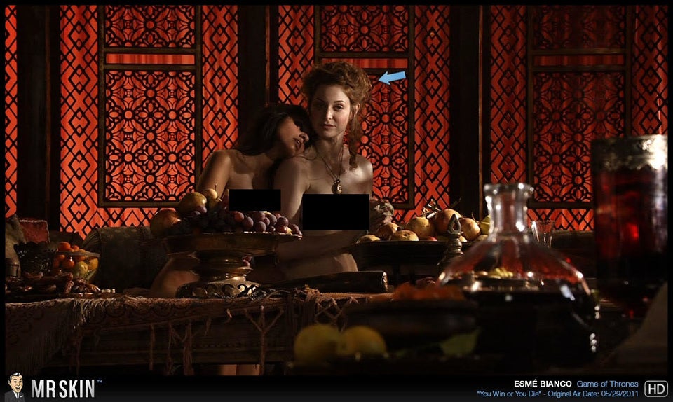 Esme Bianco and Sahara Knite (Season 1, Episode 7)