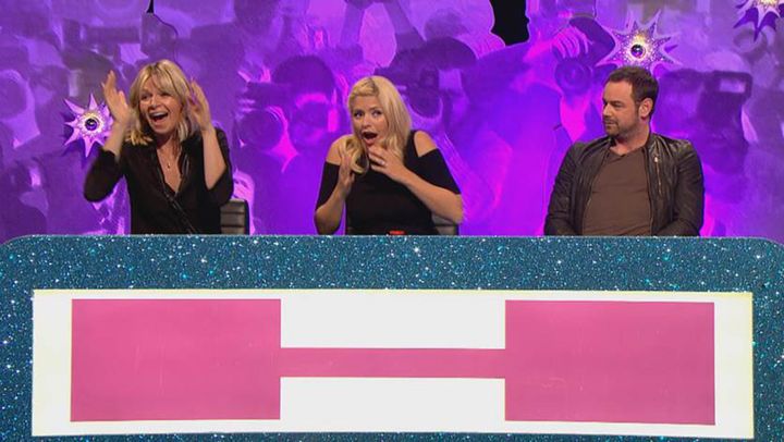 Danny Dyer shocked Holly Willoughby and Zoe Ball by showing them his testicle
