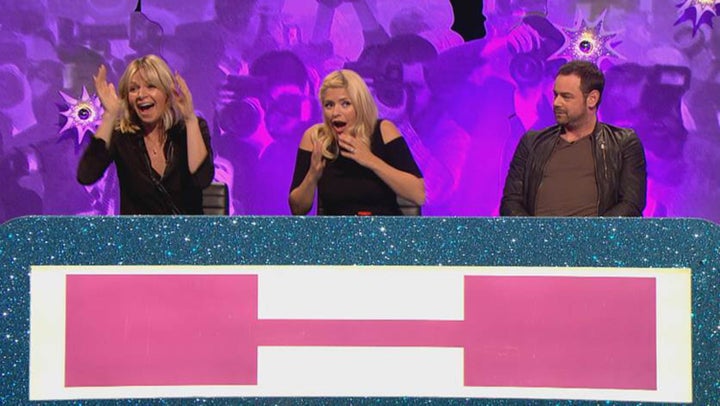 Danny Dyer shocked Holly Willoughby and Zoe Ball by showing them his testicle