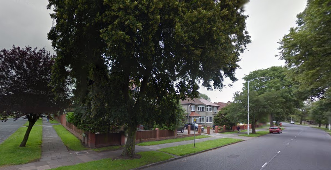 <strong>Kings Lane where the crash took place.</strong>