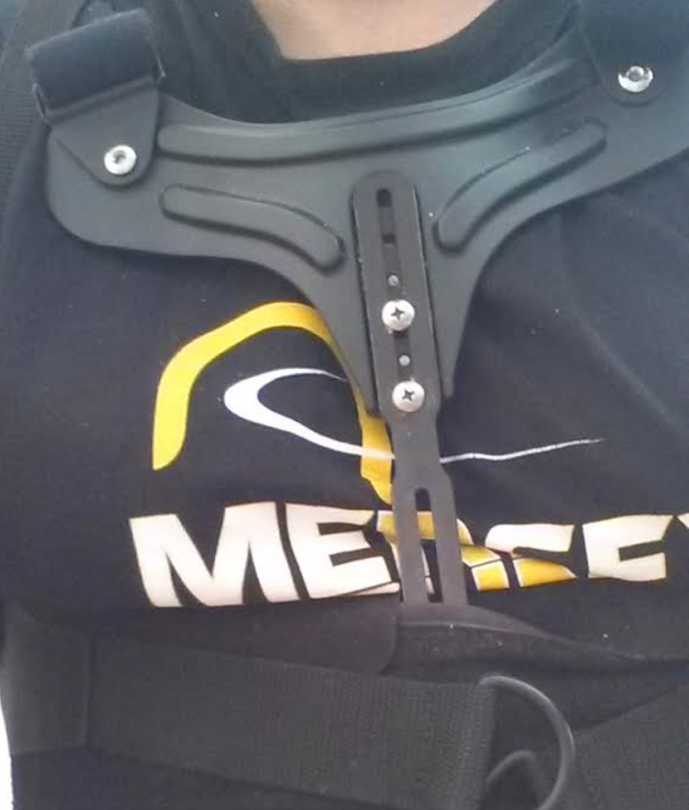 <strong>The back brace.</strong>
