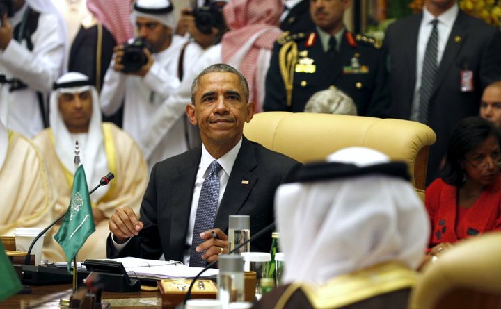 President Barack Obama had a high-profile meeting with the leadership of Saudi Arabia and five other U.S. partner countries in the region on April 21, 2016.