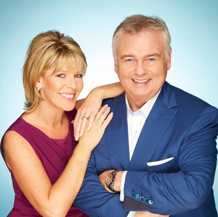<strong>Ruth Langsford and Eamonn Holmes have insisted they are not the celebrity threesome injunction couple</strong>