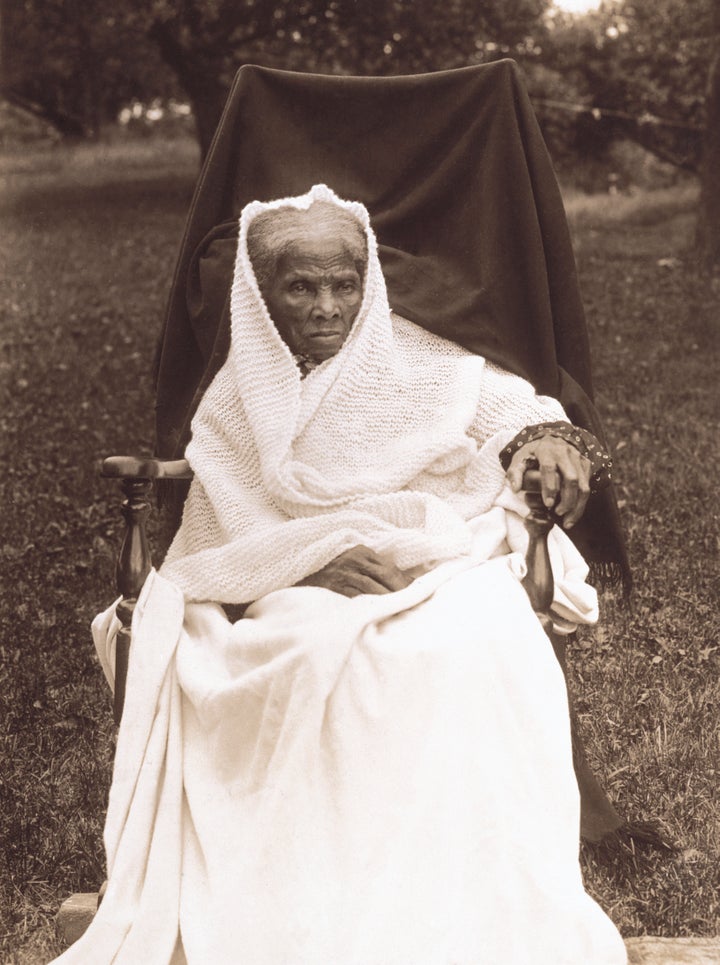 Harriet Tubman at her home in Auburn, New York, in 1911.