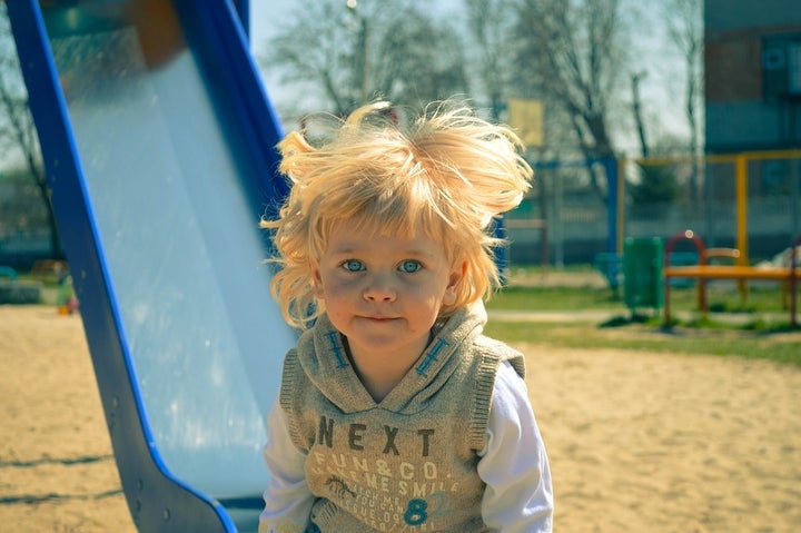 child at playground