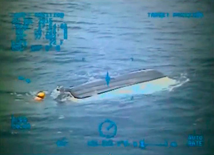 Two days after the boys vanished, their boat was spotted near New Smyrna Beach. A Coast Guard swimmer attached a beacon to it