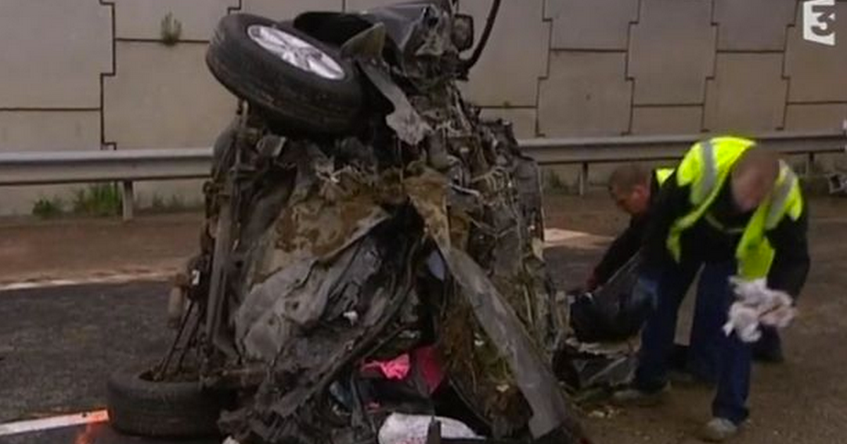 France 'Horror' Car Crash Kills British Father And Kids After He 'Fell
