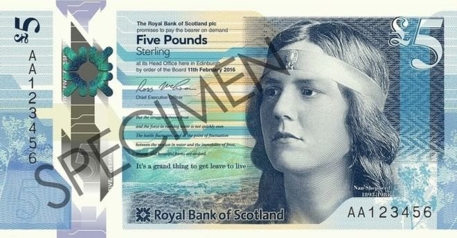 <strong>Shepherd pictured with mountain range the Cairngorms, one of her great loves</strong>