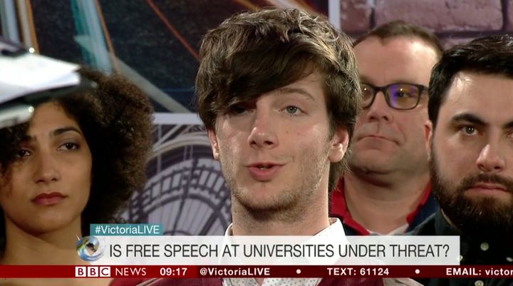 NUS vice president Richard Brooks suggested some people have more equal rights than others regarding freedom of speech