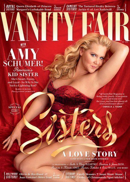 Amy Schumer Pussy Gif - Amy Schumer Is A Red-Hot Pinup On The Cover Of Vanity Fair | HuffPost  Entertainment