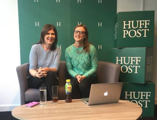 Sleep consultant Maryanne Taylor (L) and HuffPost UK Parents writer Amy Packham (R)