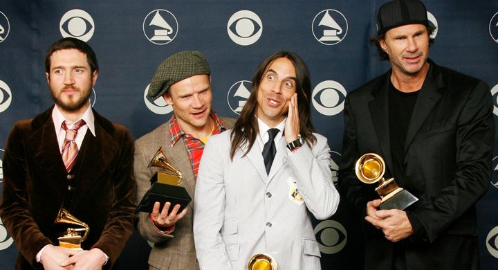 The Red Hot Chili Peppers won Grammys for best rock song, best rock album and best rock performance in 2007. 