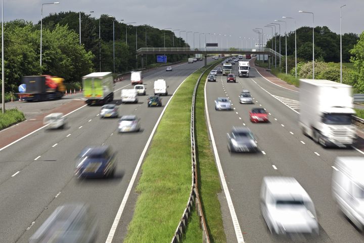 Ravi Semic was caught drink-driving on the M6 motorway (file photo)