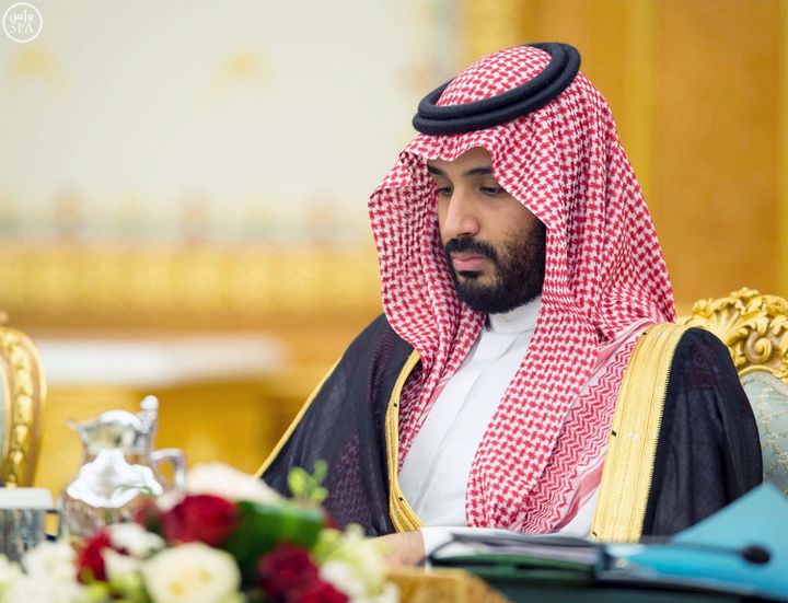 Saudi Arabia's Deputy Crown Prince Mohammed bin Salman attends a cabinet meeting that agrees to implement a broad reform plan known as Vision 2030 in Riyadh, April 25, 2016.