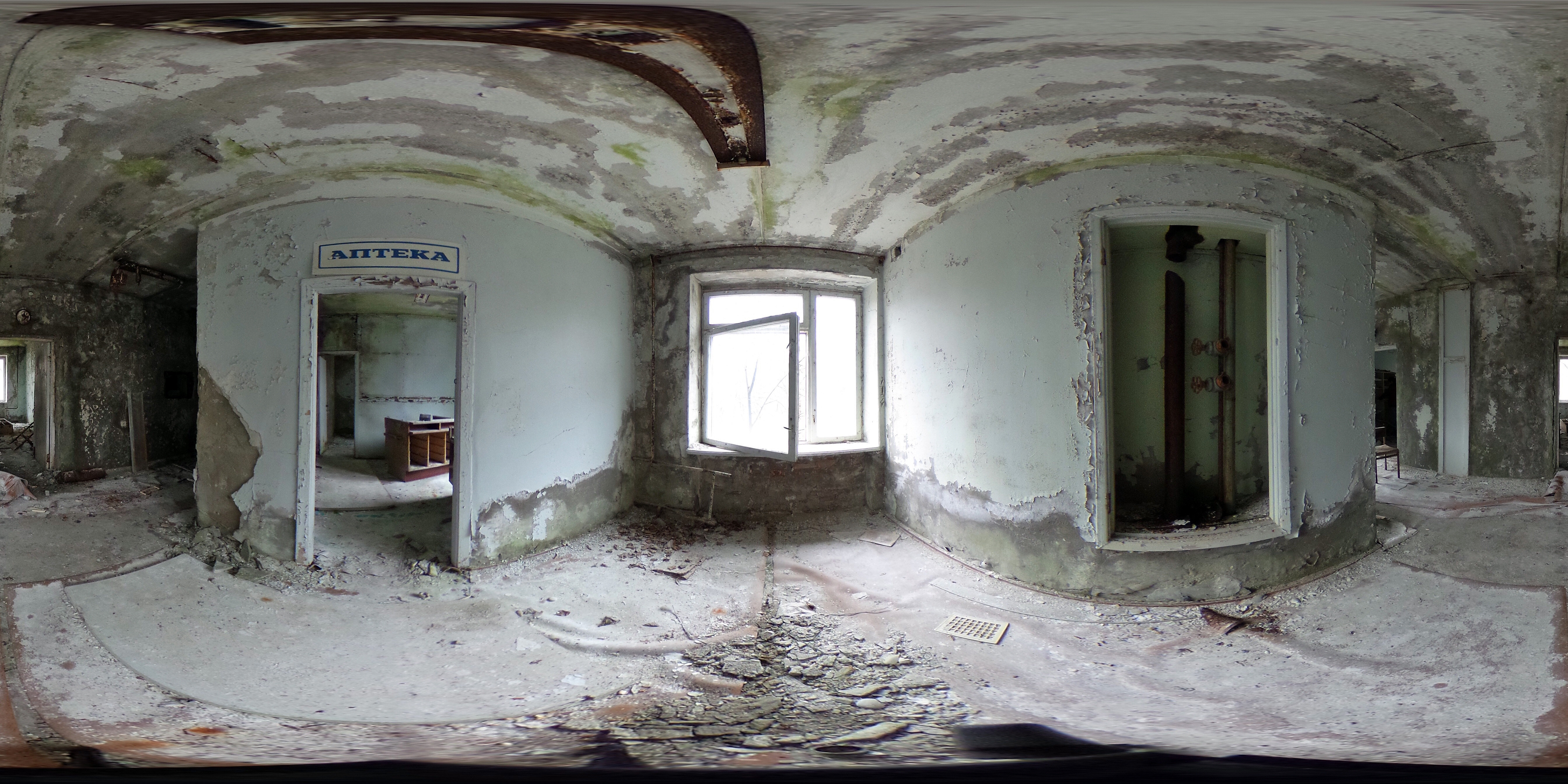 Chernobyl Disaster 360 Degree Photos Show Radiation Ghost Town 30 Years ...