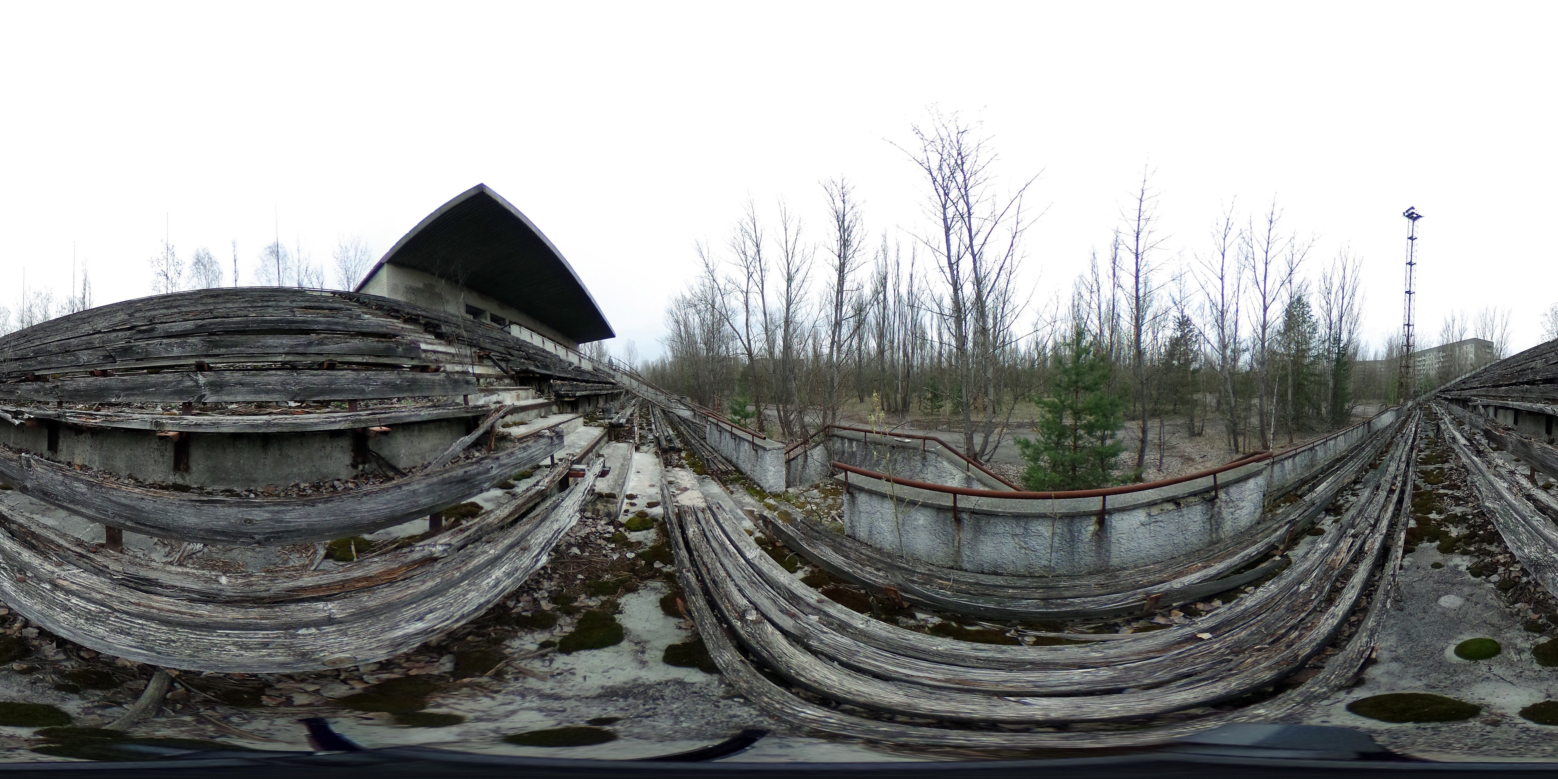 Chernobyl Disaster 360 Degree Photos Show Radiation Ghost Town 30 Years ...