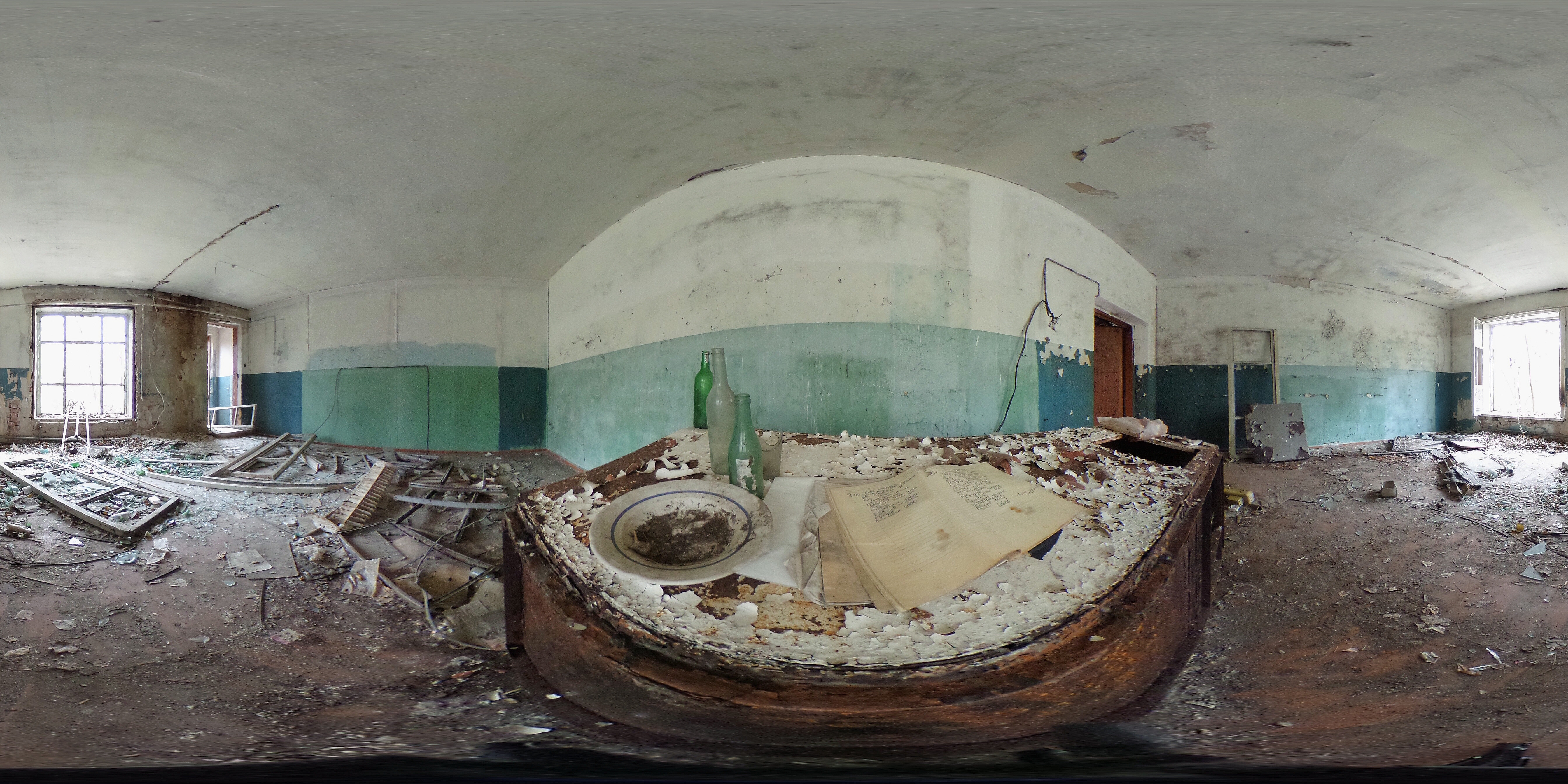 Chernobyl Disaster 360 Degree Photos Show Radiation Ghost Town 30 Years ...