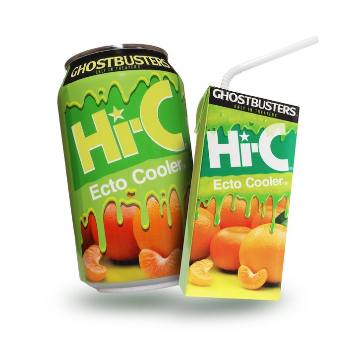 Hi-C will bring back its 1980s cult favorite flavor, Ecto Cooler, in conjunction with the release of "Ghostbusters" this summer.