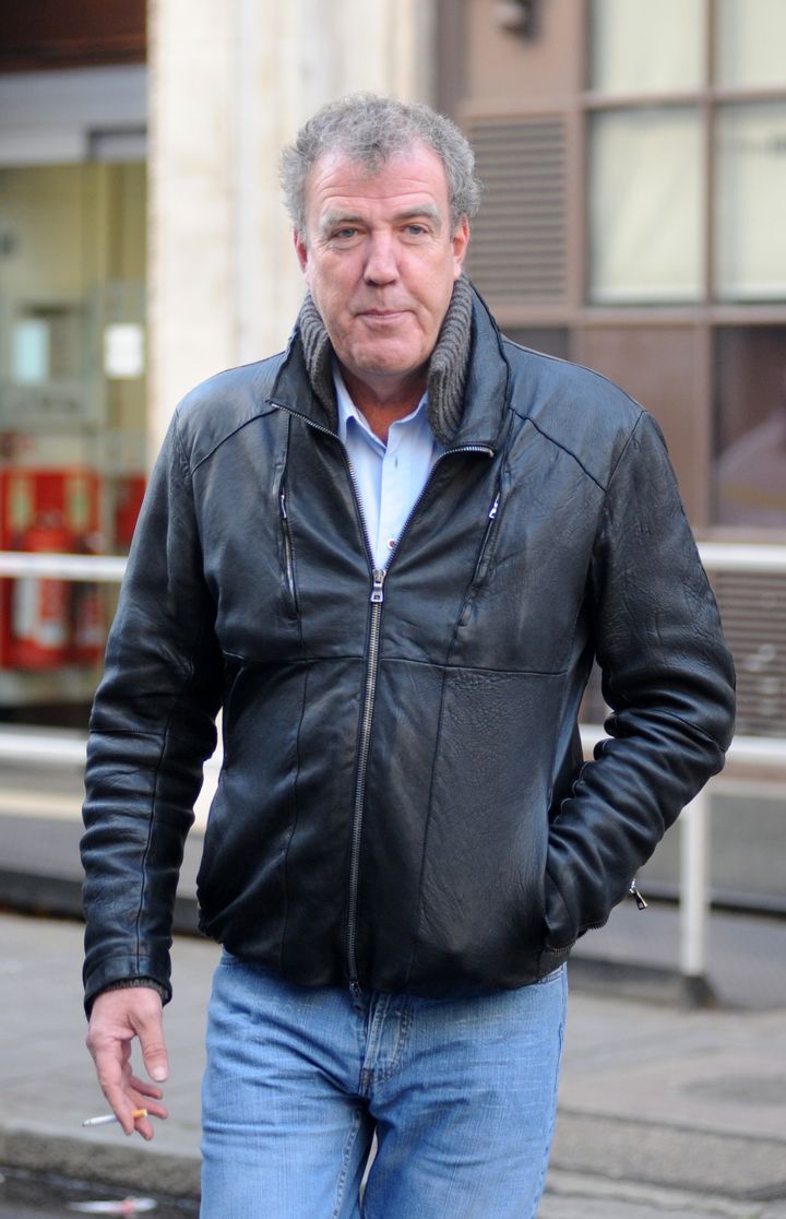 <strong>Jeremy Clarkson, who - lest we forget - was fired from 'Top Gear' last year, for punching a producer, famously dubbed a 'fracas' in the press</strong>