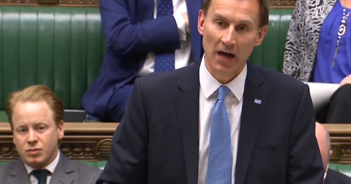 Jeremy Hunt Says Being Health Secretary Is His 'Last Big Job' In ...