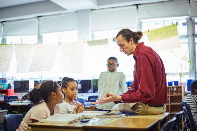 Amid his regular teaching duties, his involvement with several teacher groups, and coaching the school’s chess and basketball teams, Alberti also plays caretaker. “There just aren’t those resources for students who are dealing with these things,” he says.