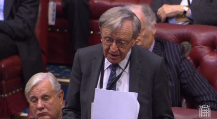 Former Second World War child refugee, Lord Dubs