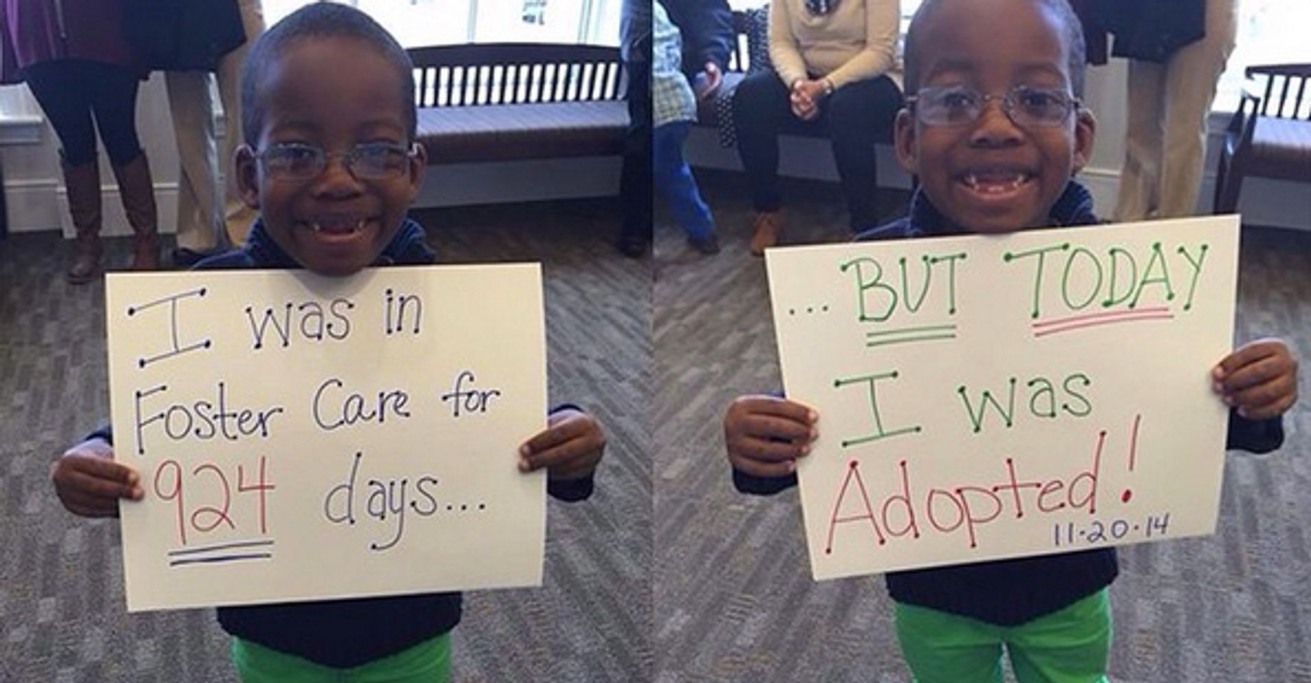 22 Heartwarming Photos Of Kids Adopted From Foster Care HuffPost