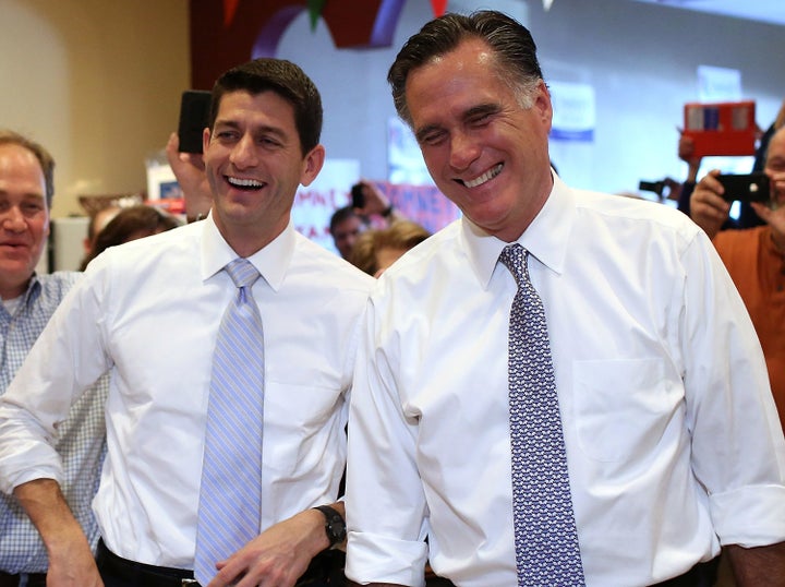 In 2012, former Massachusetts Gov. Mitt Romney and Wisconsin Rep. Paul Ryan challenged the notion that two people of the same gender could not appear on the same presidential ticket.