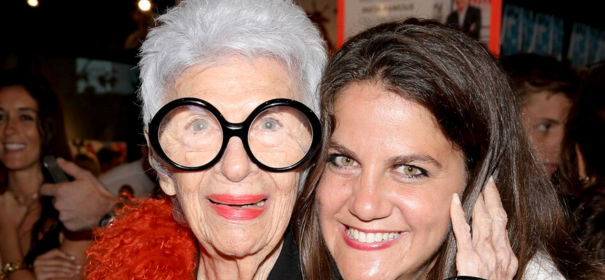 Iris Apfel and Rachel Shechtman.