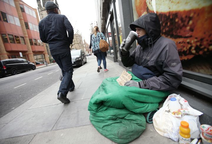 1.25 million people living in the UK were classed as being destitute last year, according to a new study 