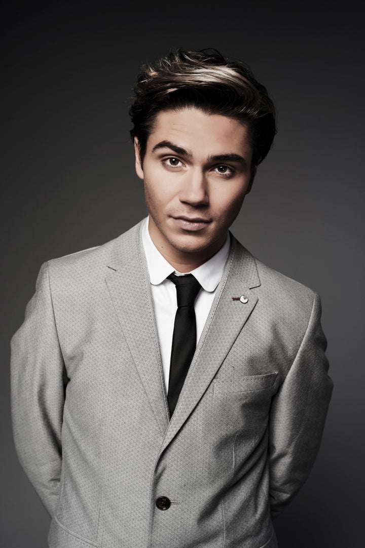 George Shelley decided not to label his sexuality when he admitting he'd had boyfriends and girlfriends