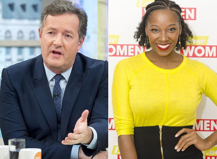 Piers Morgan and Jamelia